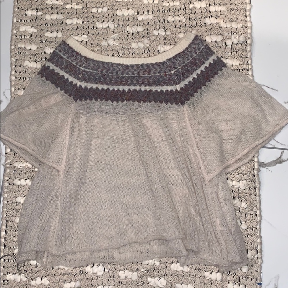 Free People off-the-Shoulder Sweater